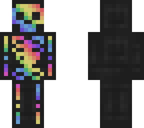 rainbow skeleton