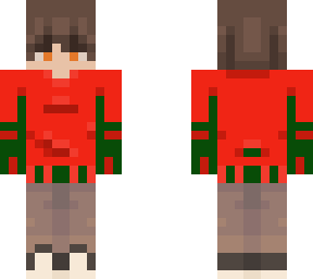 red christmas sweater