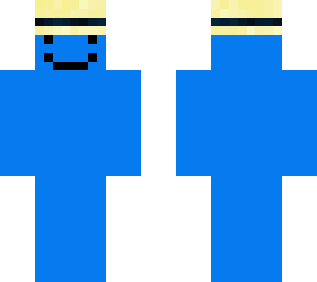 (eye fixed)blue guy with cool hat