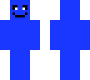 blue man