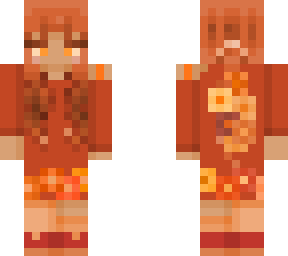 goddess of autumn; colour challenge day 4