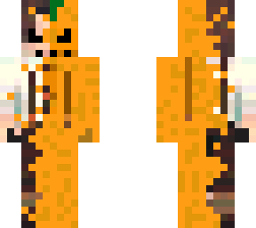 half pumpkin half man