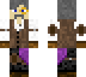 old man with monocle