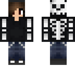 skeleton hoodie