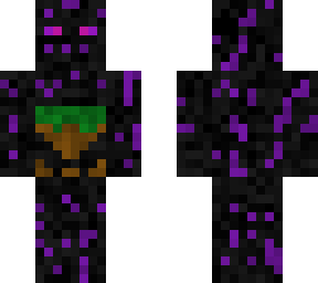 teleporting enderman with a block.