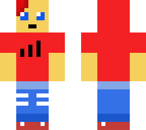 red hood kid (this is my first skin)