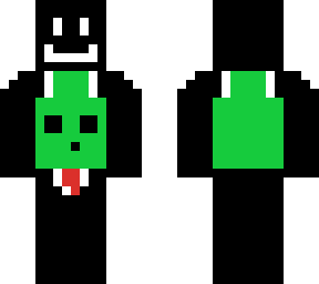 slime guy holding smile guy