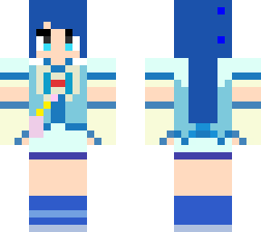 cure aqua(yes pretty cure 5 gogo)