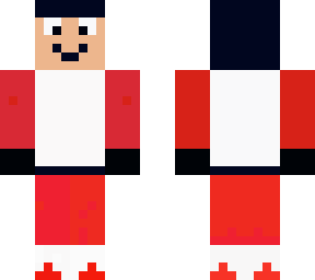 el facha ( le gusta vestirse de rojo y blanco y con los jordan)