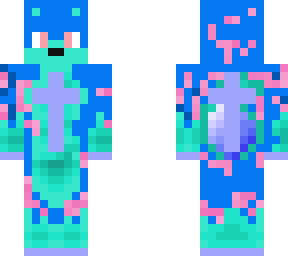 neon wolf cross