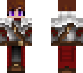short hair girl knight