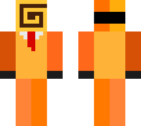 strange orange man