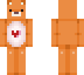[ orange care bear ]