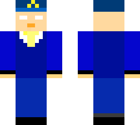 a guard with his eyes turned white