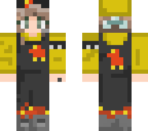 automat girl reference | Minecraft Skin