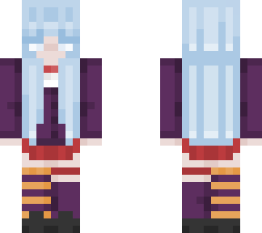 blue hair witch