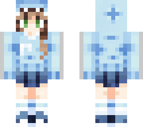 green-eyed shark girl