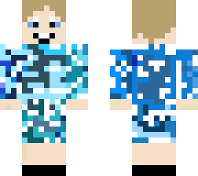 hjaake blue outfit