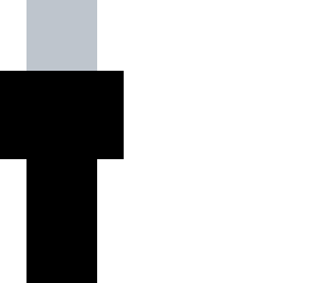 man in black