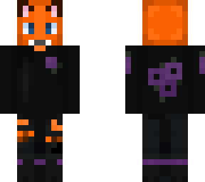 fox in dark with flower