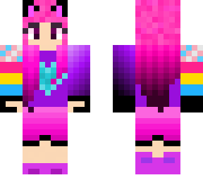gamer cat girl lgbtq+