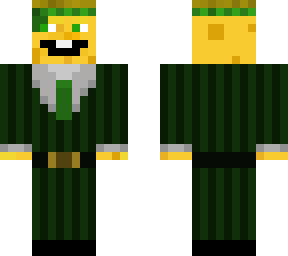 gangsta spongebob with green suit (redone face)