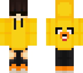 introvertbanana skin orange show||look sooo cool