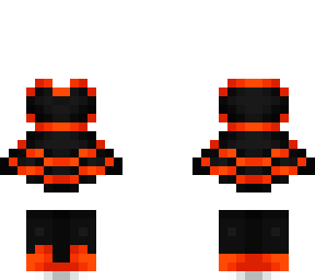 ob - halloween black & orange dress