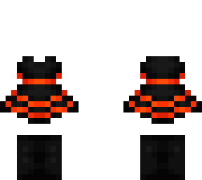 ob - halloween black & orange dress w/ socks v4