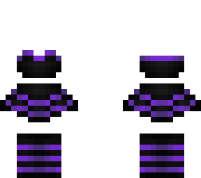 ob - halloween black & purple dress v2