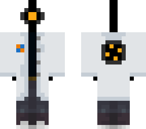 robot in lab coat