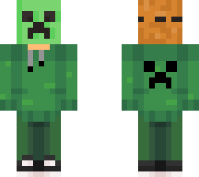 blonde boy + creeper outfit