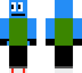 blue runner