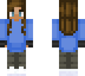 blue sweater