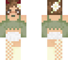 matching flower skin - daisy