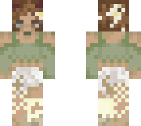 matching flower skin - daisy zombie