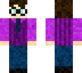 purple suit