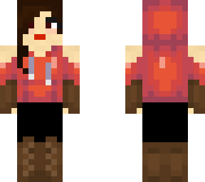 red hoodie