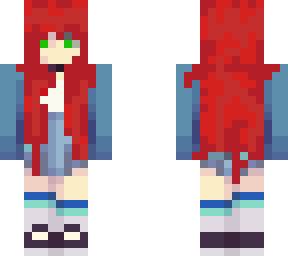 red haired girl (skin edit)