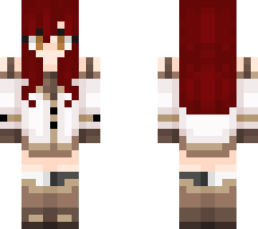 white outfit
