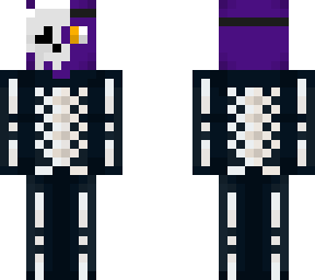 axolotl in a skeleton costume