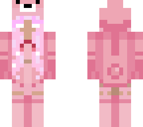 bear white pink light
