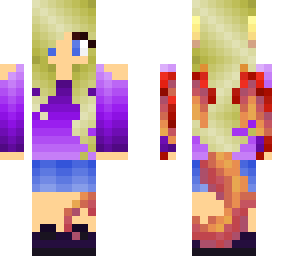 blonde dragon girl