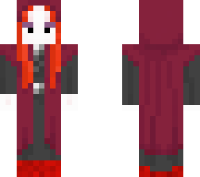 burgundy wizardess
