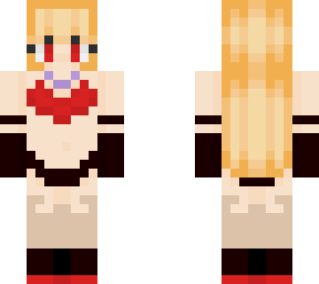 fire lily long hair (monster super league)