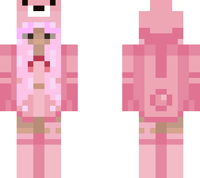 girl pink bear