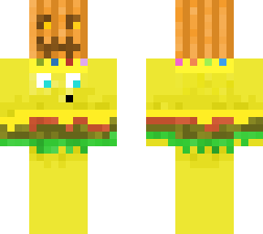 halloween burger skin