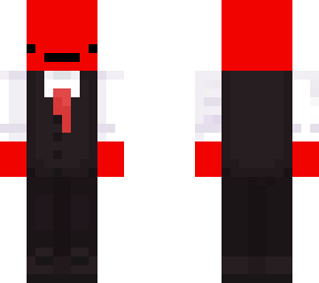redish in suit