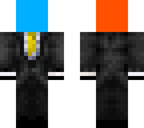 rgb cube in yellow suit
