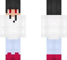basic boy in a white hoodie